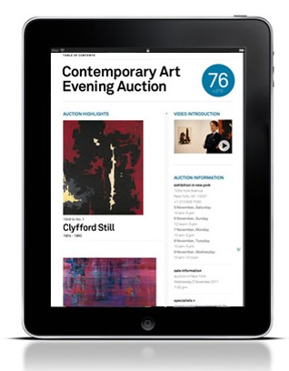 Sotheby's Catalogues app