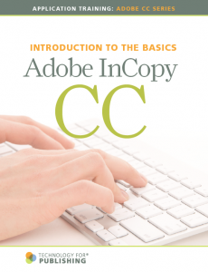 Purchase TFP's Using Adobe InCopy CC handbook