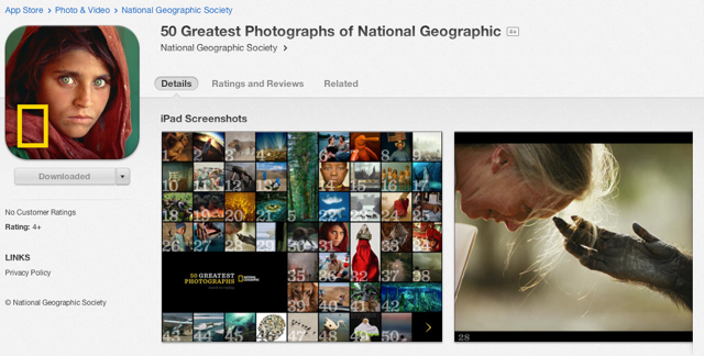 National Geographic's 50 Greatest Photos Screenshot