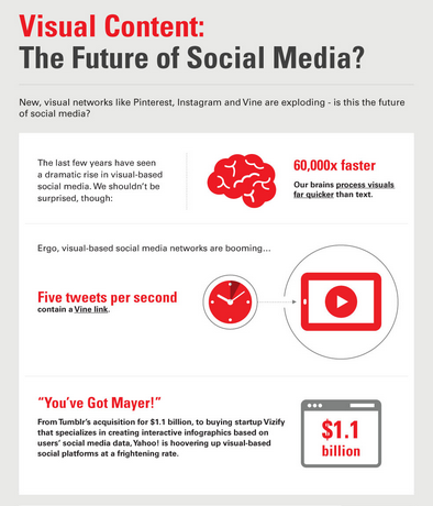 Social Media Visuals infographic