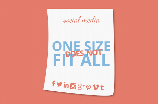social-media-one-size infographic