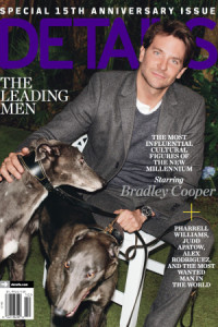 Details' October issue featuring Bradley Cooper.