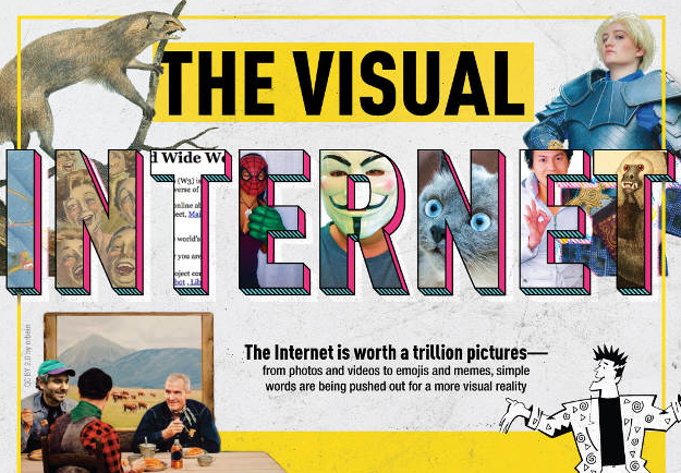 Infographic Visual Internet