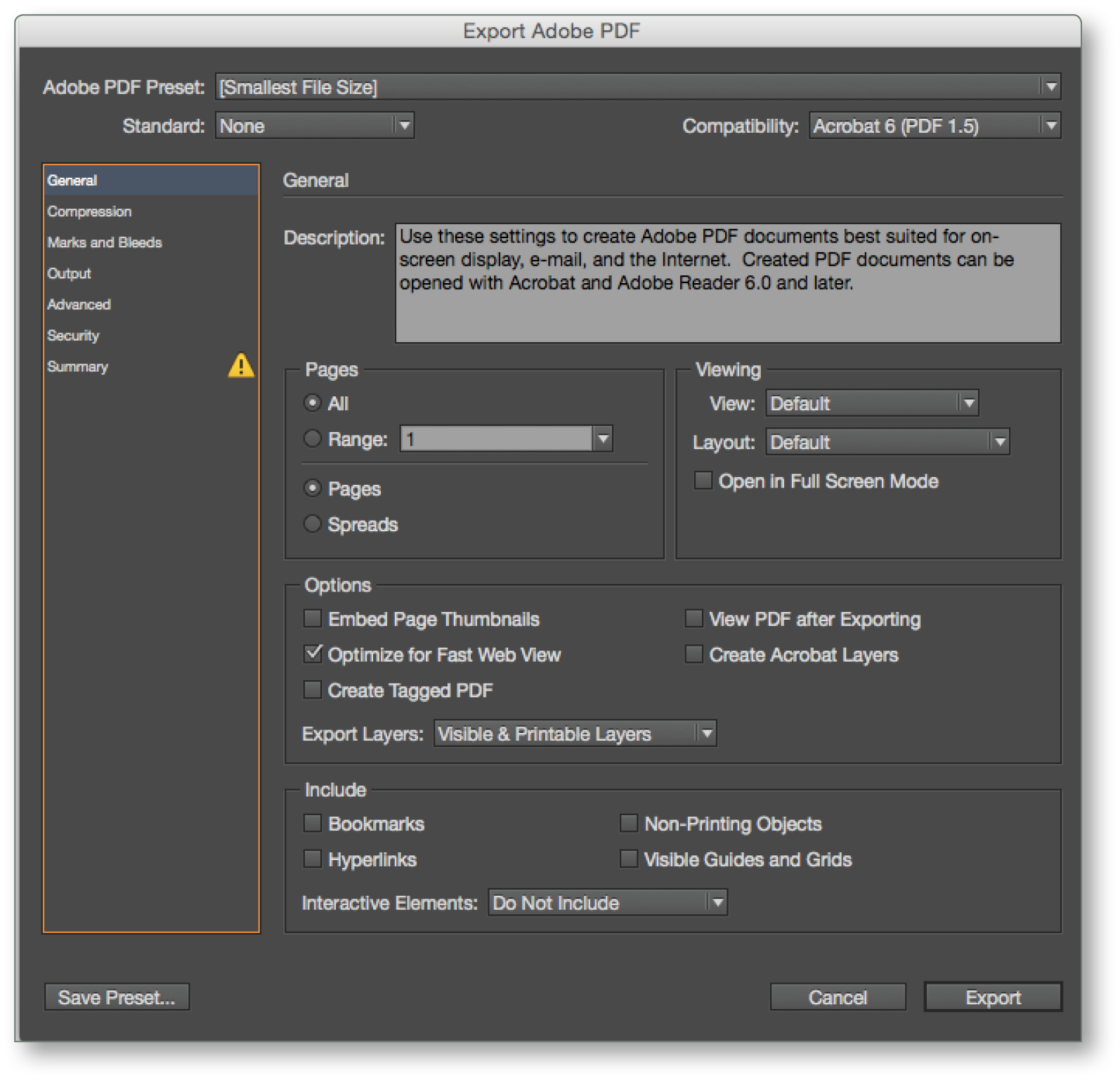 Indesign Cc Tip Pdf Export View Options Technology For Publishing Llc